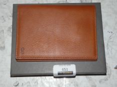Octovo Brown Leather Wallet RRP £50