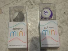 Boxed Sphero Mini App Enabled Robotic Balls RRP £60