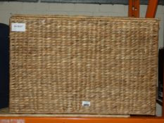 John Lewis And Partners Water Hyacinth Storage Basket RRP £100 (Viewing or Appraisals Highly