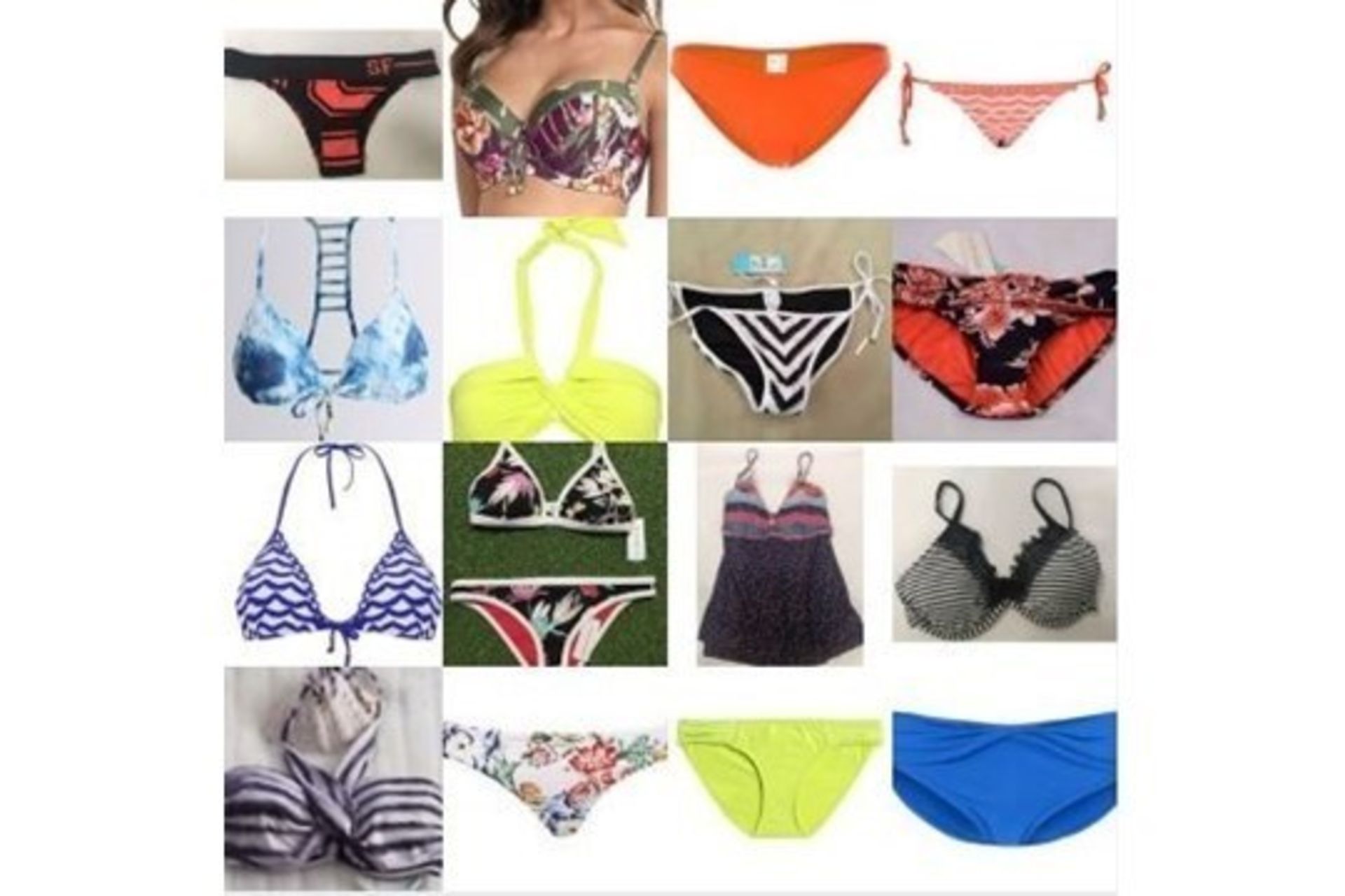Brand New Bagged Seafolly Bikini Clothing Items (To Include Tops And Bottoms) Combined RRP £900