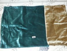 Assorted Brand New Paoletti Velvet Cushion Cover Cases (Viewing or Appraisals Highly Recommended)