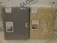 Assorted Items to Include 2 Serene Sleeping Serenity Double Duvet and a Kingsize Duvet Set RRP £40 -