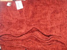 Dark Red Designer Bed Throw RRP £50 (Viewing or Appraisals Highly Recommended)