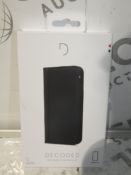 Boxed Decoded iPhone XR Black Leather Phone Case RRP£70.0 (Viewings And Appraisals Highly