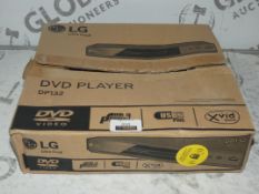 Lot to Contain 2 Boxed LGPD132 DVD Players (Viewings And Appraisals Highly Recommended)