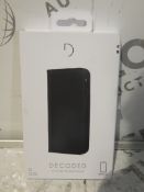 Boxed Decoded iPhone XR Black Leather Phone Case RRP£70.0 (Viewings And Appraisals Highly