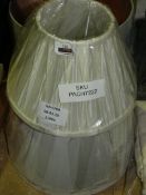 Lot to Contain 8 Assorted Designer Lamp Shades In Assorted Styles Sizes And Colours RRP £20-40 (