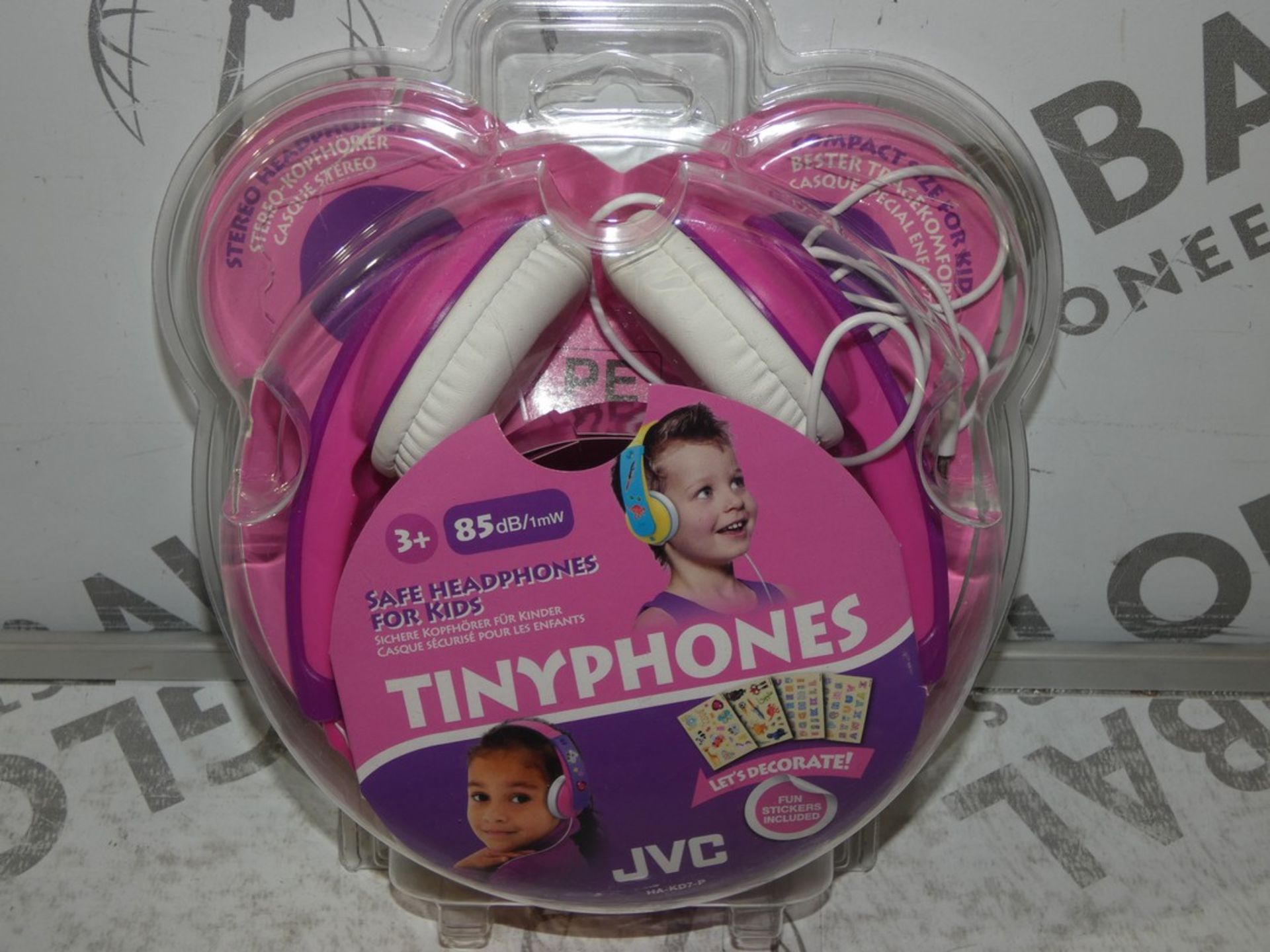 Lot to Contain 8 Assorted Pairs of JVC Headphones