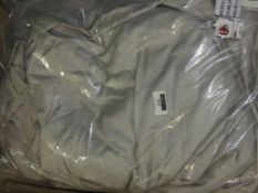 John Lewis And Partners Cotton Satin 400 Thread Count Grey King-size Duvet Cover Set RRP £60 (