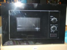 Fully Integrated Black 20 Litre Microwave Oven (Viewings And Appraisals Are Highly Recommended)