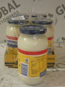 Lot to Contain 10 Packs Of Six Hellmann's Mayonnaise Combined RRP £125