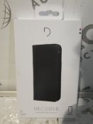 Boxed Decoded iPhone XR Black Leather Phone Case RRP£70.0 (Viewings And Appraisals Highly