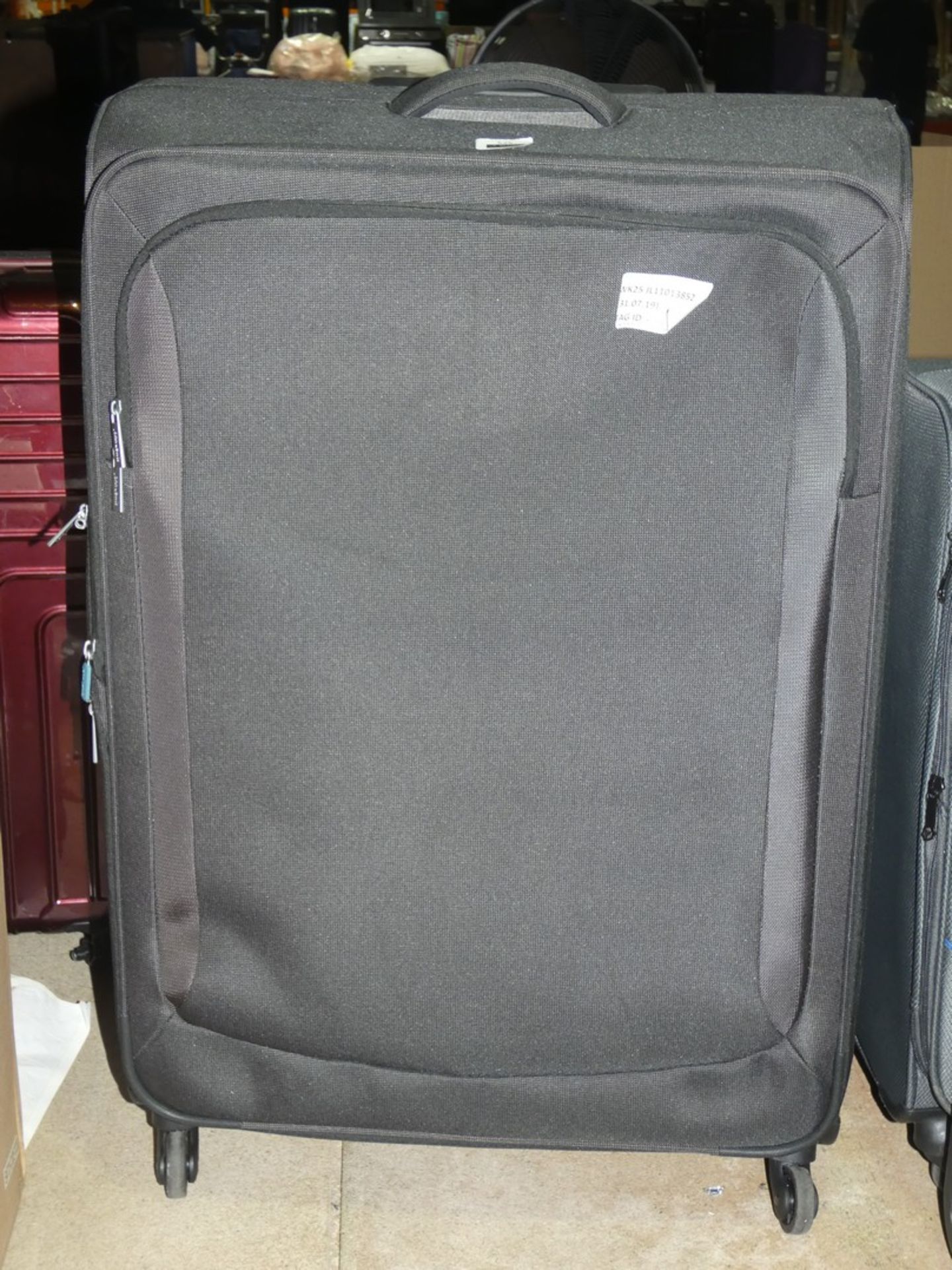 Black John Lewis And Partners 360 Wheel Spinner Suitcase RRP £100 (RET00269529) (Viewings And