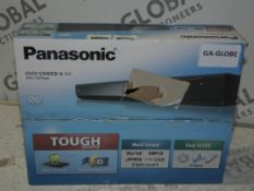 Lot to Contain 4 Boxed Panasonic DVD-S500EBDVD/CD Players In Black RRP £40 Each (Viewings And