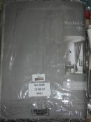 Mayfair Collection Ashley Wide 1 Pair Of Luxury Black Out Curtains Sherwood Smoke 62x72cm RRP £60 (