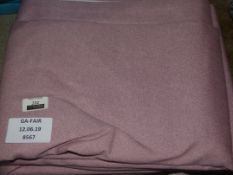 Pair Of Pink Enhanced Living Pencil Pleat Thermal Black Out Curtains RRP£50.0(Viewings And