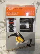 Lot to Contain 2 Boxed Joby Action Clamp And Gorillapod Arm Accessory (Viewings And Appraisals