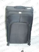 John Lewis And Partners Large Soft Shell 360 Wheel Spinner Suitcase RRP £145 (2357592) (Viewings And