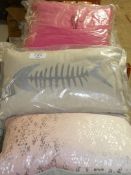 John Lewis And Partners Soft And Silky Designer Fitted Sheet RRP £50 (RET00143250) (Viewings And