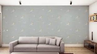 Sanderson Swallows Wallpaper RRP £60 (2024684)(Viewings And Appraisals Highly Recommended)
