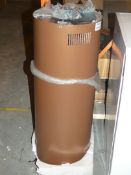 Copper Cylinder Island Cooker Hood (Viewing or Appraisals Highly Recommended)