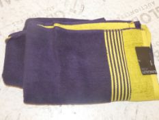 Lot To Contain 3 Kingsley Collection 1 Piece Egyptian Cotton Bath Towel Sets Combined RRP £60 (