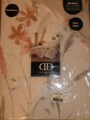 Lot To Contain 1X Boxed Dreams And Drapes Reversible Duvet Bedding Cover Set RRP£50.0 (Viewings