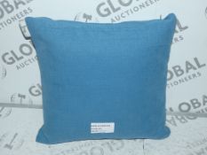 Lot To Contain 2 Loaf Blue Square Scatter Cushions Combined RRP £90 (2250062) (225009) (Viewings And