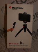 Boxed Manfrotto Pixie Plus Universal Smart Phone And Camera Clamp Tripod RRP £30