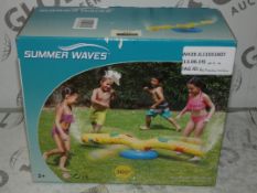 Lot To Contain 6 Boxed Summer Waves 360 Water Skippers Combined RRP £90 (RET00804029) (