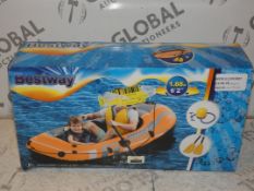 The Bestway Blow Up Boat RRP £40 (2377246)(Viewings And Appraisals Highly Recommended)