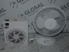 Lot To Contain 3X Assorted Boxed And Unboxed USB Spectrum Fans And Desk Fans Combined RRP£55.0 (