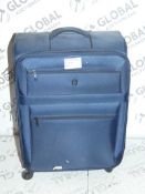 Lot To Contain Qube Decimal Four Wheel Spinner Suitcase RRP£30.0(1700523)(Viewings And Appraisals