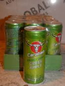 Lot To Contain 10 Crates Of 12 Carabau Green Apple Energy Drink Combined RRP £120
