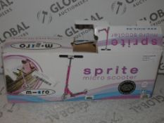 Boxed Sprite Micro Scooter RRP £100 (RET00105633)(Viewings And Appraisals Highly Recommended)