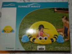 Lot To Contain 7 Assorted Children's Summertime Play Items To Include Little Bugs Paddling Pools