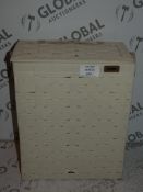 Home Natural Weave Fabric Laundry Bin RRP £30 (Viewings And Appraisals Are Highly Recommended)