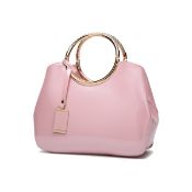 Brand New Women's Coolives Golden Strap Handbag in Pink RRP £44.99