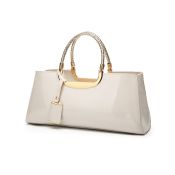 Brand New Women's Coolives Light Golden Strap Creamy White Handbag RRP £39.99