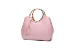 Brand New Women's Coolives Golden Strap Handbag in Pink RRP £44.99