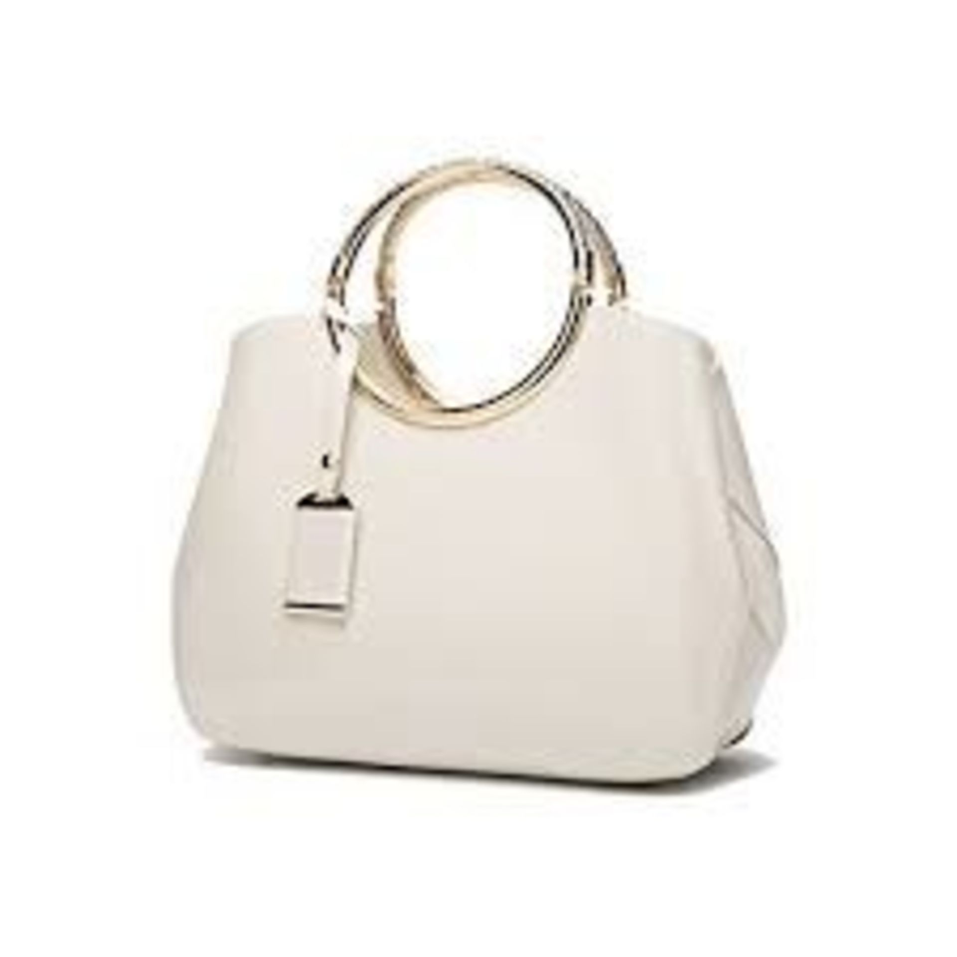 Brand New Women's Coolives Golden Strap Handbag in Creamy White RRP £44.99