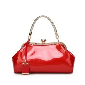 Brand New Women's Coolives Red Gloss Party Bag RRP £59.99