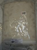 Bagged Pair of John Lewis and Partners Leaf Trail Eyelet Headed Curtains RRP £100 (RET00457120) (