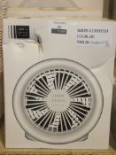 Boxed Assorted John Lewis And Partners 9 Inch Desk Fans And Spectrum Fans RRP£15.0 - 20.0(