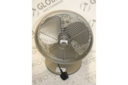 John Lewis and Partners 12Inch Oscillating Desk Fan RRP £45 (RET00644191) (Viewing/Appraisals Highly