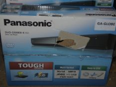 Boxed Panasonic DVD-S500EB-K Black DVD Players (Viewing/Appraisals Highly Recommended)