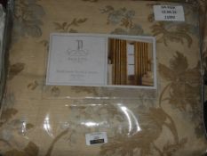 Pair Of Paoletti Ready Made Eyelet Headed Designer Curtains RRP £60 (Viewing/Appraisals Highly