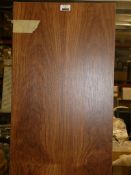Tall Dark Wooden 2 Door Bathroom Storage Cabinet RRP £120 (Viewing/Appraisals Highly Recommended)