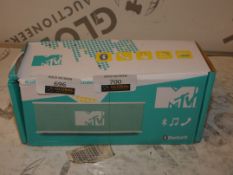 Boxed MTV Bluetooth Portable Speaker