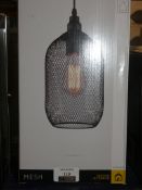 Boxed Lucid Mesh Interior Black Light shades RRP£30.0 (Viewing/Appraisals Highly Recommended)